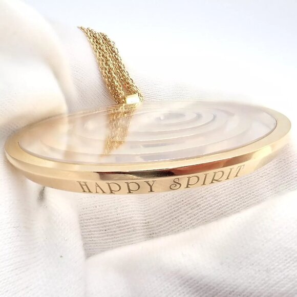 Chopard 18k Yellow Gold Extra Large Happy Spirit Diamond 5 Strand Necklace - Picture 6 of 16